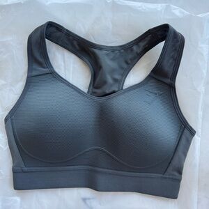 Gymshark Sports Bra XS Gray Racerback